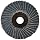 Weiler BobCat 2" Diameter, 80 Grit, Zirconium, Plastic Backing, Specialty Abrasive Flap Mini Disc
