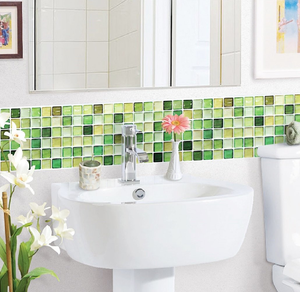 Lime green bathroom accessories and ideas Green bathroom decor, Green