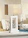 Zodax TH-1195 Maldives- Roma Wooden Lamp Base with Suede Shade