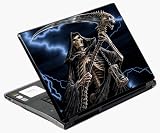 Skull The Reaper Decorative Protector Skin Decal Sticker for 14/ 15 Laptop Computer