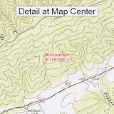 USGS Topographic Quadrangle Map - McDonalds Mill, Virginia (Folded/Waterproof)