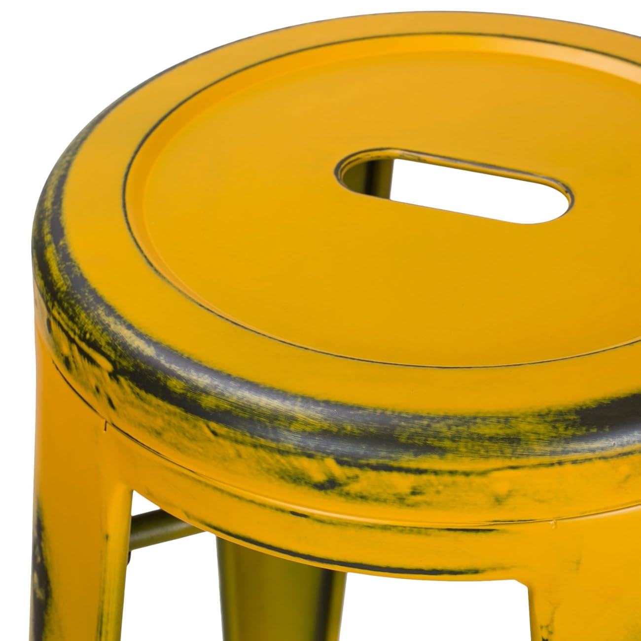 Joveco 30inch Vintage Inspired Metal Bar Stools, Set of 2