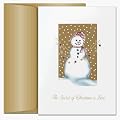 Snowman With Stars - Boxed Holiday Christmas Cards