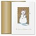 Snowman With Stars - Boxed Holiday Christmas Cards