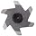 Union Butterfield 4533 High-Speed Steel Chucking Reamer, Straight Flute, Round Shank, Uncoated (Bright)