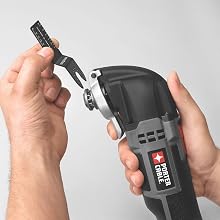 PORTER-CABLE PC250MTK 2.5-Amp Oscillating Multi-Tool Kit with 36 Accessories