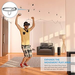 Pro Version Kiwi Design Vr Cable Management 6 Packs Retractable