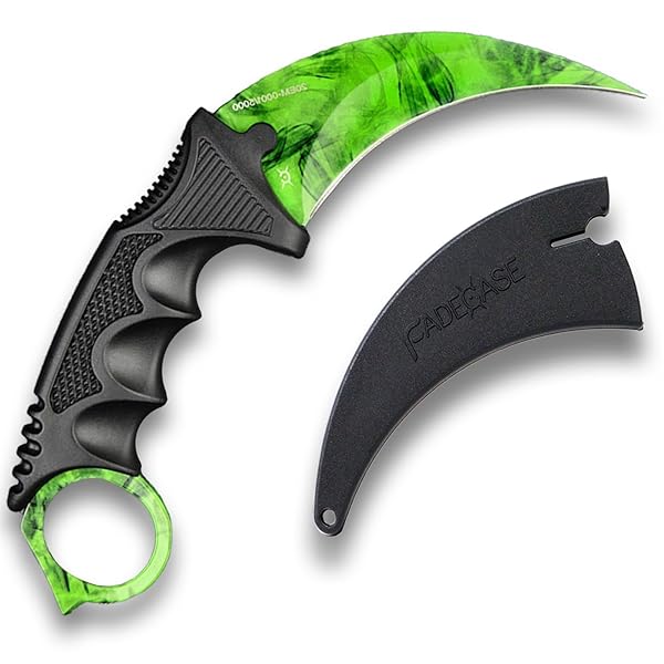 FadeCase Karambit Classic Emerald Real CSGO Knife Skin Counter