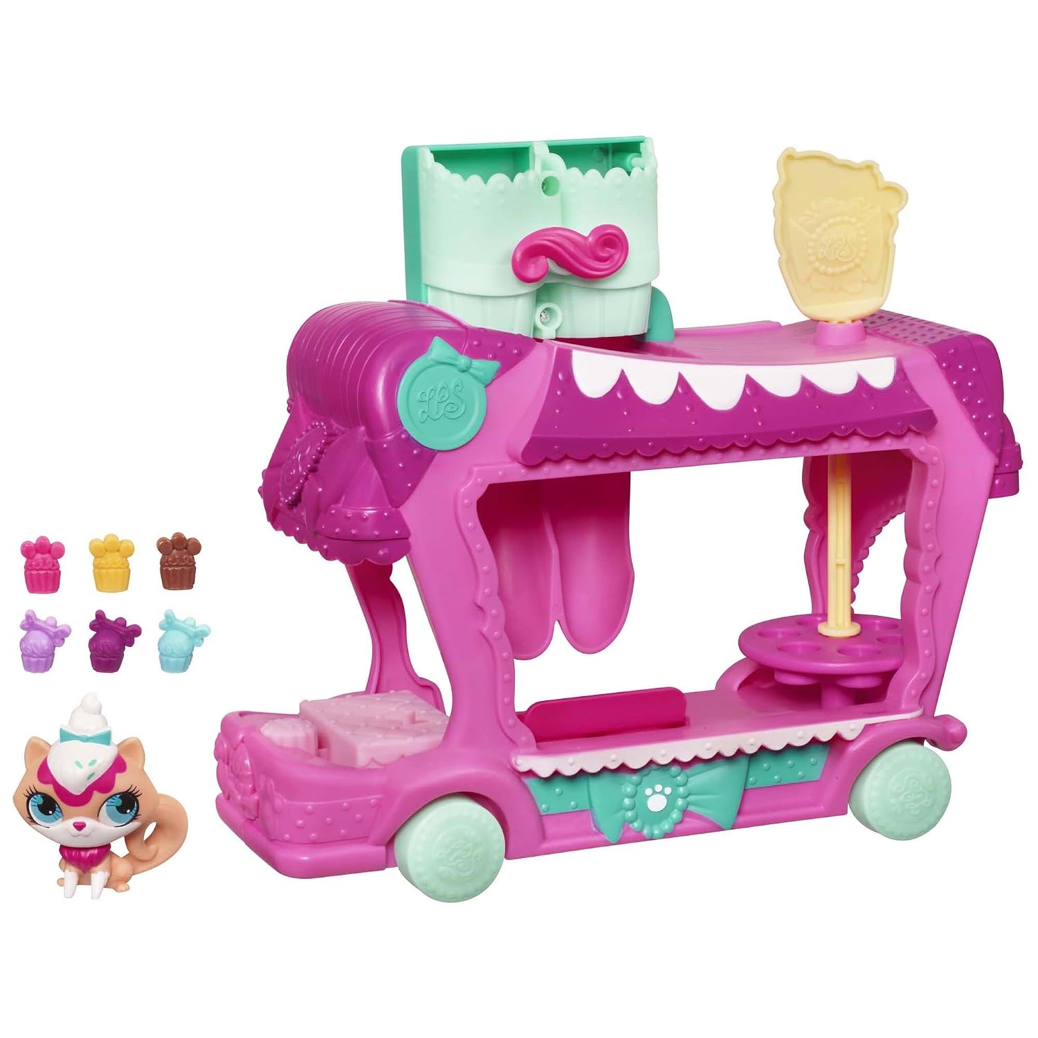 Littlest Pet Shop Sweet Delights Treat Truck Set Littlest Pet Shop Sets