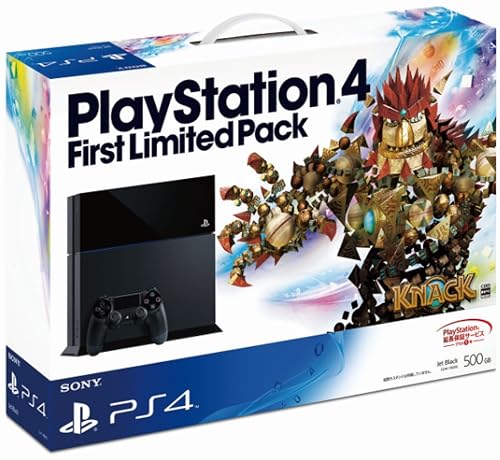 Playstation 4 First Limited Pack (プレイステーション4専用ソフト KNACK ダウンロード用 プロダクトコード 同梱)