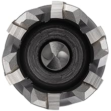 Jancy Slugger Carbide-Tipped Annular Cutter, Uncoated (Bright) Finish, 1/2" Shank with Flats, , 3/16" Depth
