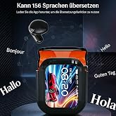 HTC Echtzeit KI &Uuml;bersetzungskopfh&ouml;rer mit Farb-Touchscreen