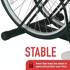 Racor Pbs 2r Floor Bike Stand For 2 Bikes Color Black