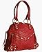 Linea Pelle Dylan Patchwork Speedy in Cherry