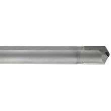 Precision Twist D000 Carbide-Tipped Die Drill Bit, Uncoated (Bright) Finish, Round Shank, Straight Flute, 118 Degree Point Angle