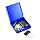 MMF Industries Mobile Security ICASE with Combination Lock, 9.92 x 1.5 x 5.91 Inches, Blue (2648338)