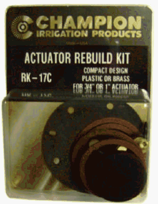 Champion Irrigation #RK-17C Actuator Rebuild Kit