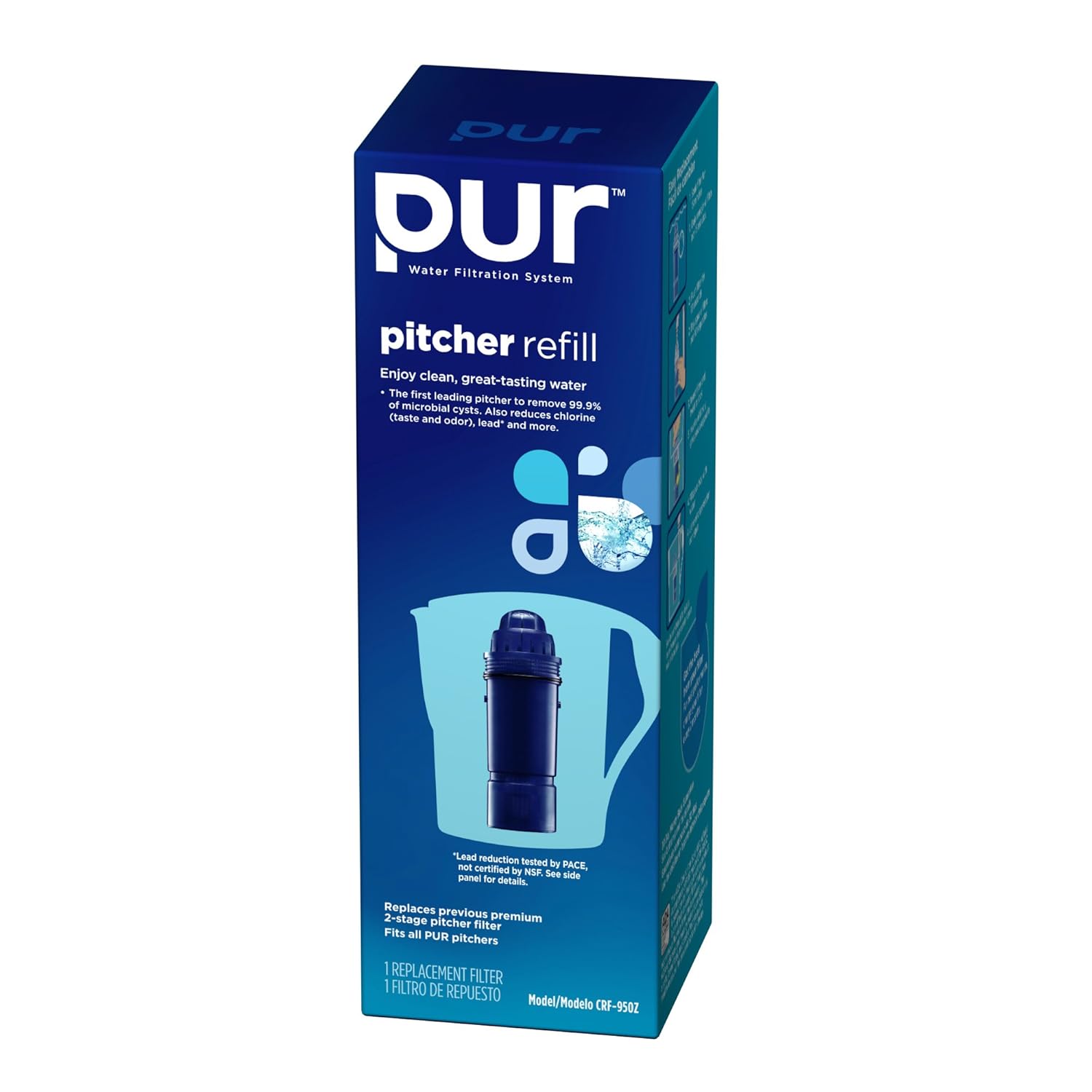 PUR 2Stage Water Pitcher Replacement Filters 1, 2, 3, 4Packs eBay