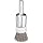 Weiler Wire End Brush, Banded, Solid End, Round Shank, Steel, Crimped Wire