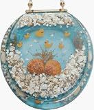 Blue Duck Sea Shell Standard Toilet Seat