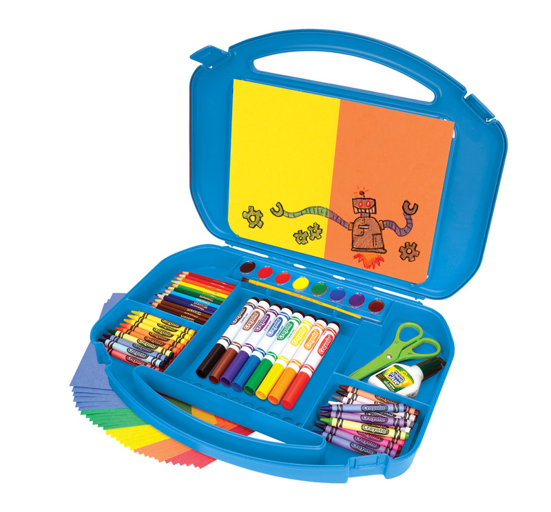 Crayola Ultimate Art Case with Easel (Color May Vary), (04