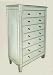 Total Elegance Hu65-6 - Mirrored High Chest With 7 Drawers