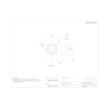 Sealmaster ST-16 Take-Up Unit, Standard Duty, Regreasable, Setscrew Locking Collar, Felt Seals, Cast Iron Housing, 1" Bore, 17/32" Slot Width, 3" Between Frames