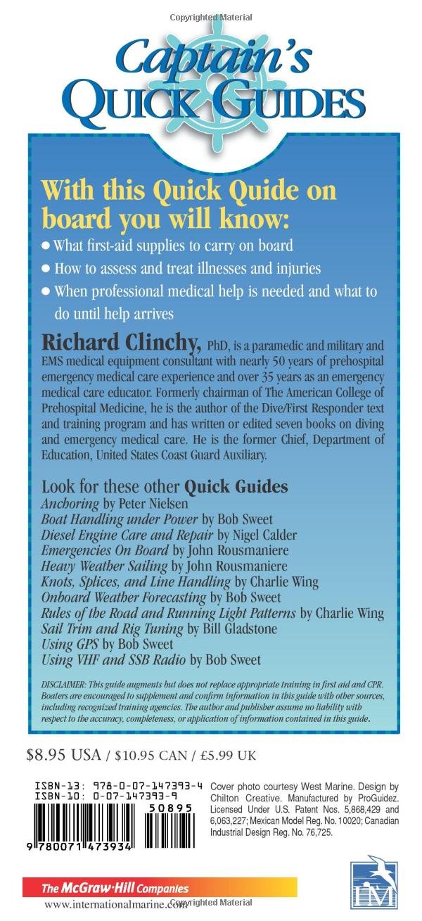 Emergency First Aid On Board: A Captain's Quick Guide (Captain's ... Emergency First Aid On Board: A Captain's Quick Guide (Captain's ...