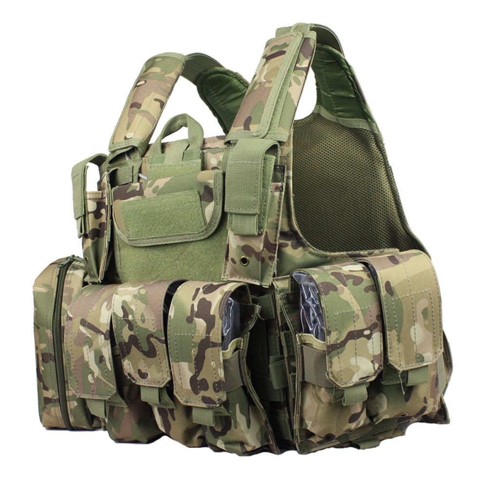 OneTigris Heavy Duty Molle Vest Combat Tactical Gear Vest Hunting Airsoft Paintball Protective Vest
OneTigris Heavy Duty Molle Vest Combat Tactical Gear Vest Hunting Airsoft Paintball Protective Vest