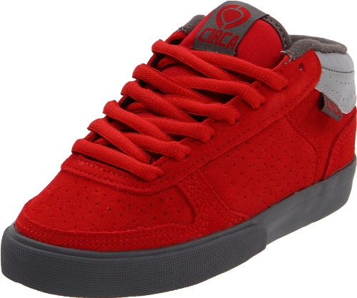 C1RCA 8 Track Kids Skate Shoe (Toddler/Little Kid/Big Kid),Pompeian Red,7 M US Big Kid