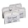 Georgia-Pacific Safe-T-Gard 47052 White 1/2-Fold Toilet Seat Cover, 17.44" Length x 14.5" Width (Case of 4 Packs, 250 Per Pack)