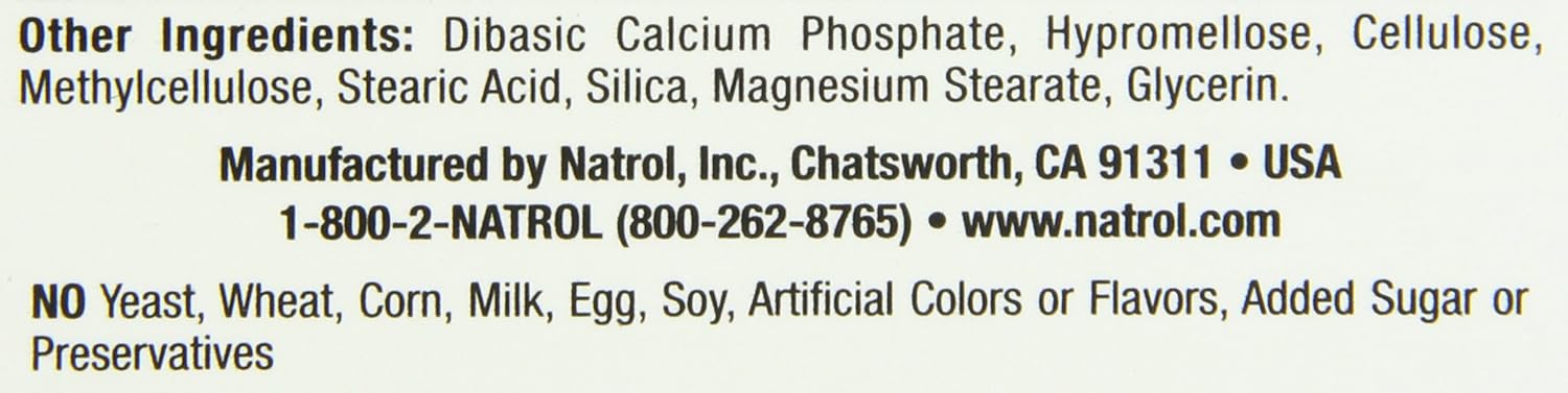 Amazon.com: Natrol 5-HTP Mood Enhancer, 100mg, 150 Tablets: Health ...
