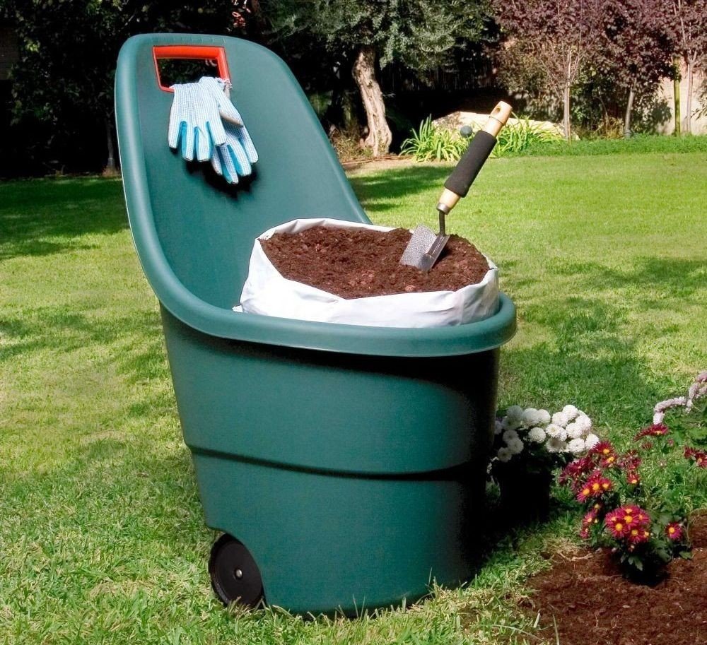 New Heavy Duty Easy Go MultiPurpose Garden Utility Wheelbarrow Trolley