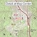 USGS Topographic Quadrangle Map - Big Craggies, Oregon (Folded/Waterproof)