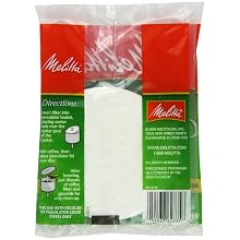 Melitta Coffee Filters for Percolators, White (3.5-Inch Discs), 100-Count Filters (Pack of 24)
