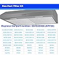 Imengnie replacement nu-tone stove hood charcoal filter for kitchen 2Pack 