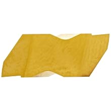 Dorian Tool NTP PVD-TiN Coated Carbide DorNotch Threading and Grooving Insert, Positive Rake Angle, Left Hand Cut, General Purpose Chip Breaker for Non Ferrous Metals, V Thread, 8-36 External/7-20 Internal TPI (Pack of 10)