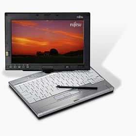 Fujitsu LifeBook P1610 - Core Solo U1400 / 1.2 GHz ULV - RAM 1 GB - HDD 80 GB - GMA 900 - Gigabit Ethernet - WLAN : 802.11 Super AG, 802.11a/b/g, Bluetooth 2.0 EDR - TPM - fingerprint reader - Win XP Pro - 8.9" Widescreen TFT 1280 x 768 ( WXGA )