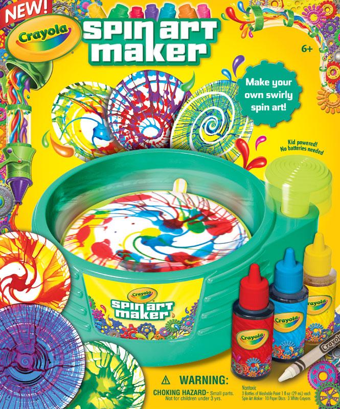 Crayola Spin Art