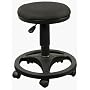 Black Ergonomic Medical / Dental Stool with Foot Ring