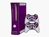 Xbox 360 Skin - NEW - POPPIN PURPLE system skins faceplate decal mod