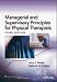 Managerial And Supervisory Principles For Physical Therapists