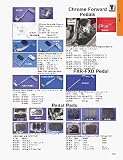 Brake Pedal- Chrome Billet