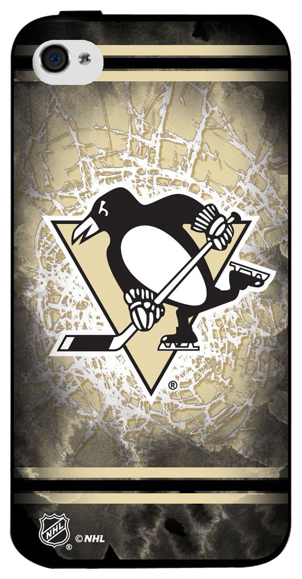 Amazon.com : NHL Pittsburgh Penguins Iphone 4 or 4s Hard Cover ...