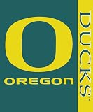 Oregon Ducks NCAA Licensed 50 x 60 Stripes Raschel Throw Blanket