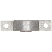 Spyraflo PB3-750-B SAE-840 Oil Impregnated Bronze Bearing Pillow Block, 2 Bolt Holes, 0.750" Bore Diameter, Aluminum, Inch