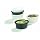 Carlisle S31203 Black 3 Oz. Oval Ramekin (Case of 48)