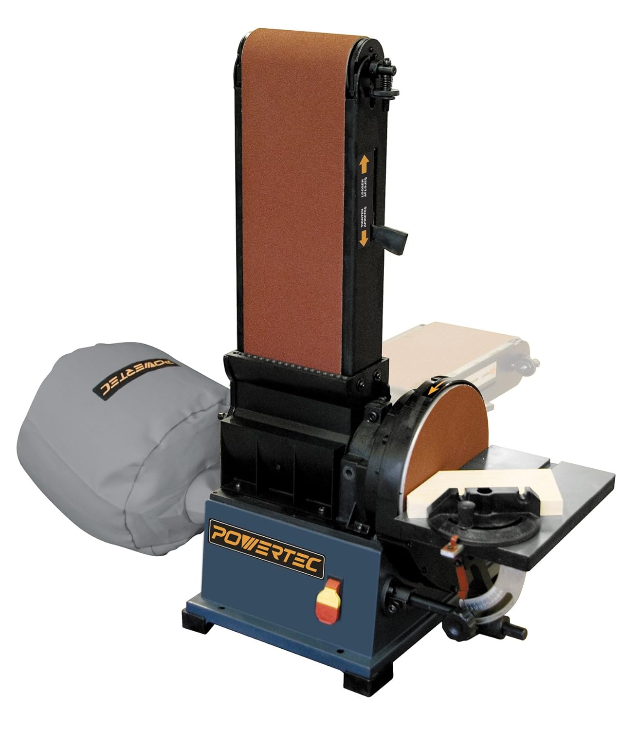 Купить POWERTEC BD6900 Woodworking Belt Disc Sander w/ BuiltIn Dust