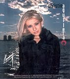  : Christina Aguilera - Ocean Background - Sticker / Decal
