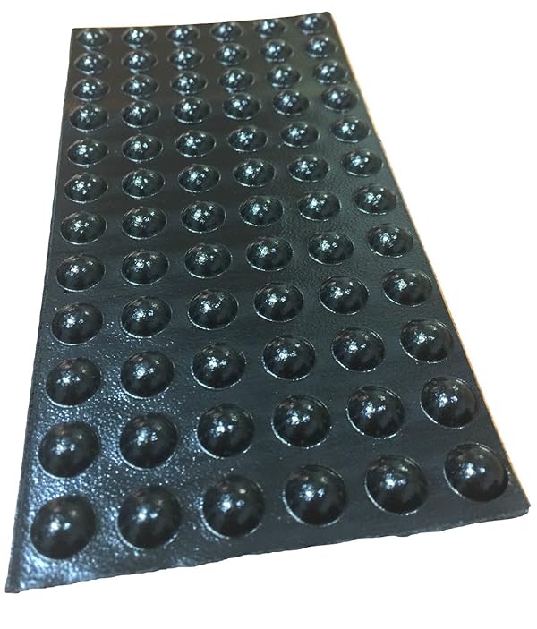Black Cabinet Door And Drawer Bumpers Made In Usa 9 5mm X 3 8